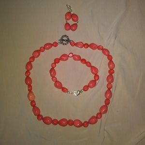 Necklace / Bracelet / Earrings Set